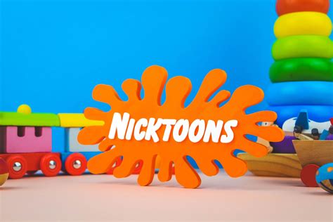 Nickelodeon Nicktoons TV Logo Nick Junior Jr 3D Printed Stand - Etsy ...