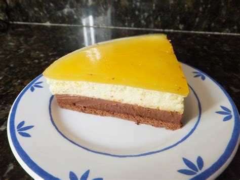 Tarta Mousse De Naranja Y Chocolate