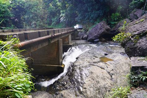 Rio Espiritu Santo Waterfall - On The Free Side Of El Yunque