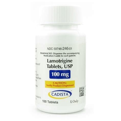 Lamotrigine 100mg Tablets 100bottle Generic For Lamictal Mcguff