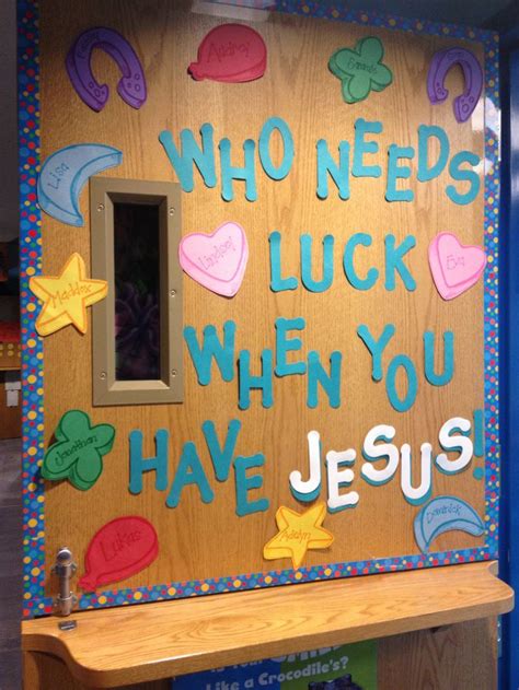 Our Classroom Door Decoration For St Patricks Day Christian Style