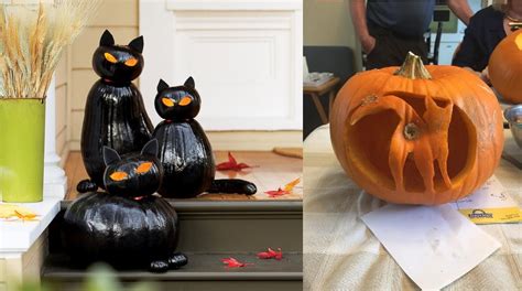 11 awesome cat pumpkin carving ideas!