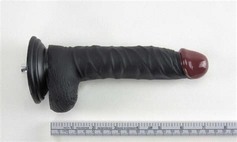 Zoll Premium Sexmaschinen Dildo Anh Nge In Schwarz