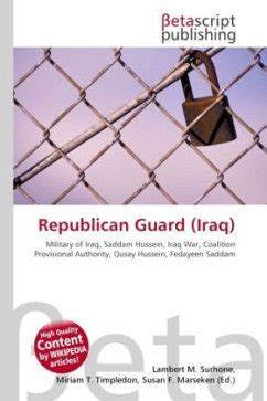 Republican Guard Iraq Englisches Buch B Cher De