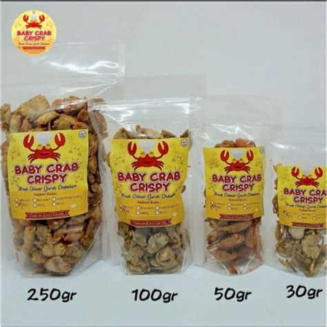 Jual Baby Crab Crispy Camilan Kekinian Original Shopee Indonesia