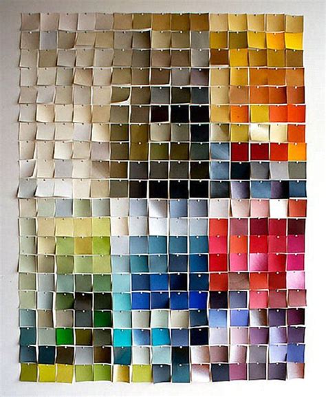 Top 10 Incredible Wall Art Ideas Art Diy Diy Wall Art Paint Chip Wall