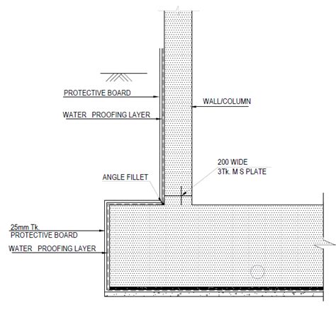 Raft Foundation Detail Drawing