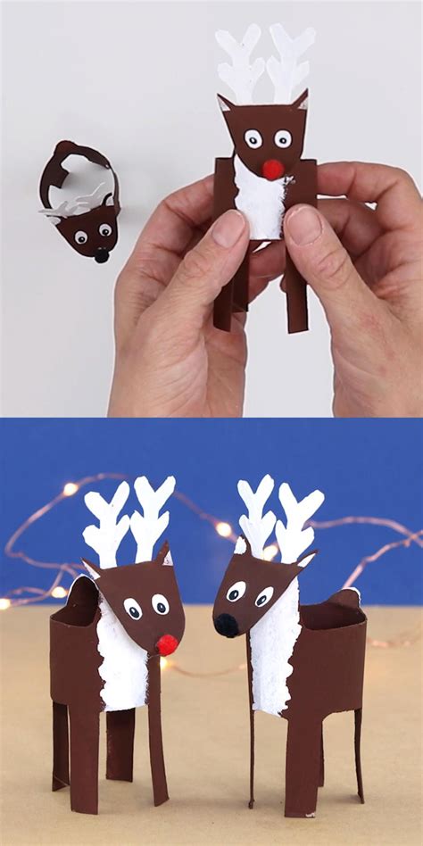 Paper Roll Reindeer Artofit