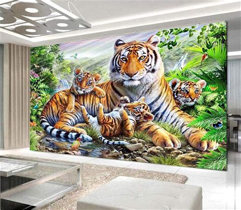 5d Diamant Painting Set Diy Diamant Painting Tiger Full Bohrer Diamond Malerei Wandkunst