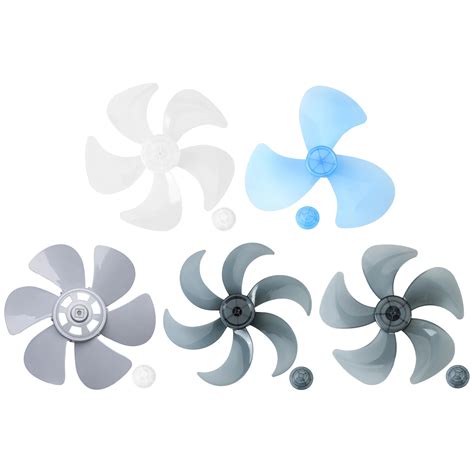 Inch Inch Household Plastic Fan Blade Five Leaves With Nut