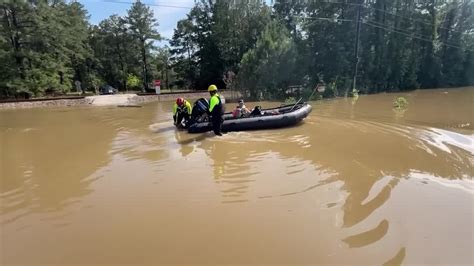 Hundreds Rescued From Texas Floods As More Storms Move Through Houston