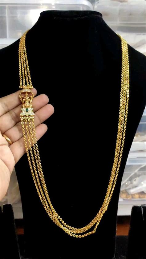 Chandraharam Whatsapp 7680871433 Pretty Gold Necklaces Gold