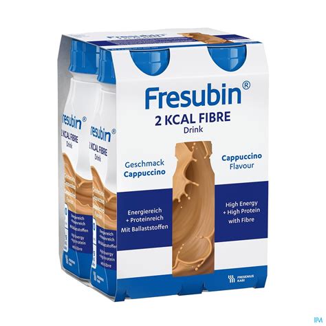 Fresubin 2 Kcal Fibre Drink 200ml Cappuccino Vitamines En