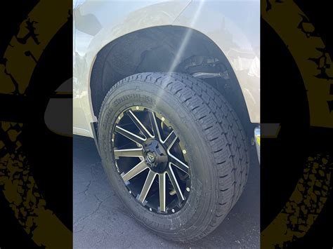 2019 Chevrolet Silverado 1500 20x9 Fuel Offroad Wheels Lt30555r20 Nitto Tires