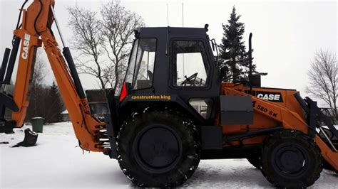 Case 580g Backhoe Loader Repainting Youtube