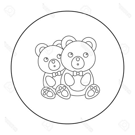 Bear Outline Vector at Vectorified.com | Collection of Bear Outline ...