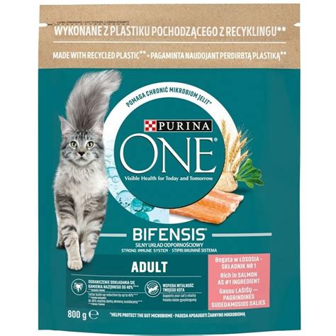 PURINA One Bifensis Adult Lachs Katzenfutter Trocken 800 G