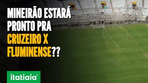 EXCLUSIVO NOVAS IMAGENS DO GRAMADO DO MINEIRÃO A 2 DIAS DE CRUZEIRO X