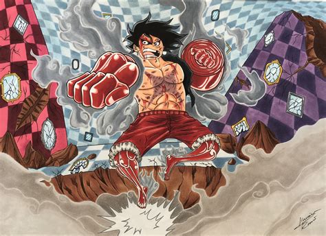 One Piece Luffy Gear Fourth Katakuri Luffy Gear Fourth Comic Books