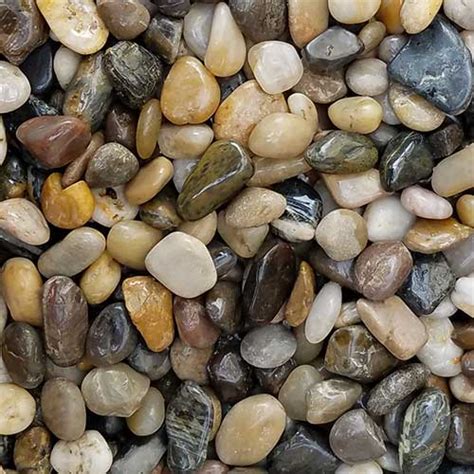 Polished Pebbles Landscaping Rocks Rcp Block Brick