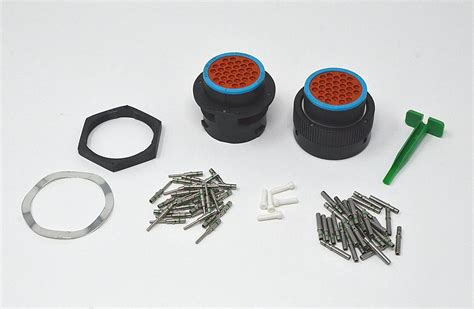 Deutsch Hdp Bulkhead Pin Connector Kit Awg Solid Contacts