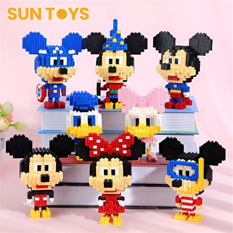 Jual Sun Toys Nano Block Disney Mickey Mouse Minnie Mouse Donald Duck