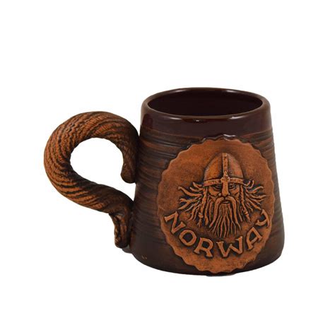 Mug L Handmade Ceramics Viking Trollmall