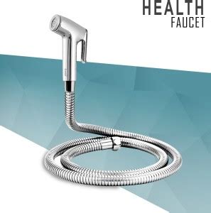 Prestige Small Contil Abs Health Faucet With Mtr Flexible Ss Tube