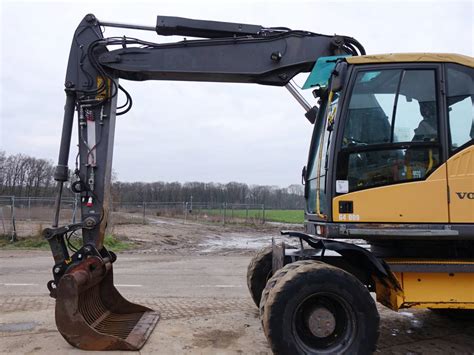 Volvo Ew C Wheeled Excavator Boss Machinery