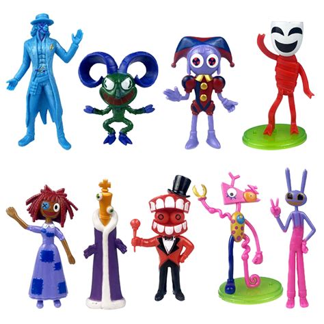 Guvpev The Amazing Digital Circus Toys Set 6” Pomniragathacainejax