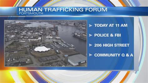 Portsmouth Police Hosting Fbi Human Trafficking Forum Youtube