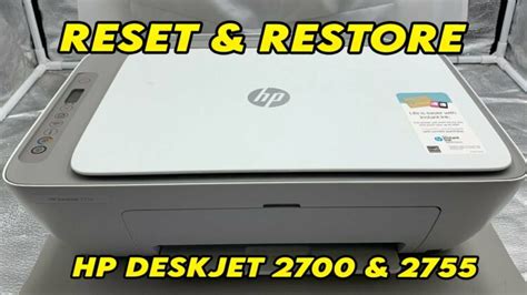 How To Factory Reset HP DeskJet 2700 A Comprehensive Guide How To