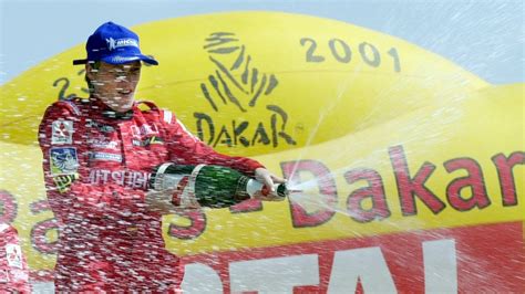 Paris Dakar 2001 Victoire de Jutta Kleinschmidt Première femme à