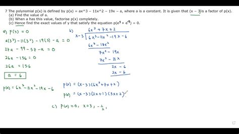 Q A Level Mathematics Paper Pure Mathematics May June