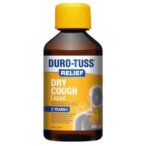 Duro Tuss Relief Dry Cough Liquid Ml Choice Pharmacy