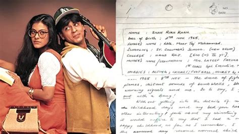 Shah Rukh Khan S Old Hand Written Essay Resurfaces On Social Media