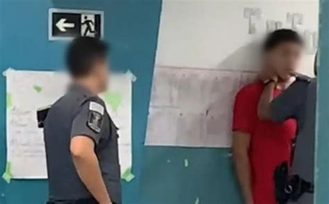 Vídeo Pm Aperta Pescoço De Estudante Dentro De Escola No Litoral De Sp