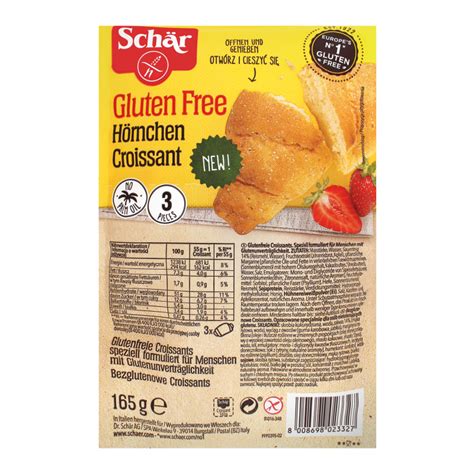 Круассан без глютена Croissant Dr. Schär м/у 165г Schar(8008698023327 ...