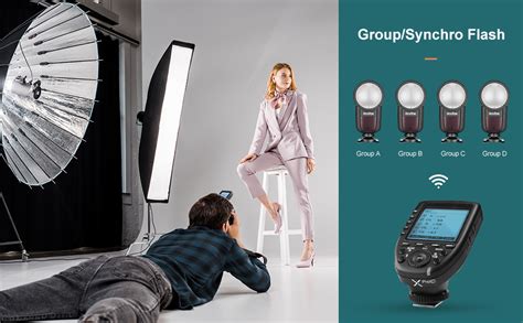 Godox Transmisor De Disparo De Flash Inal Mbrico Xpro C Compatible