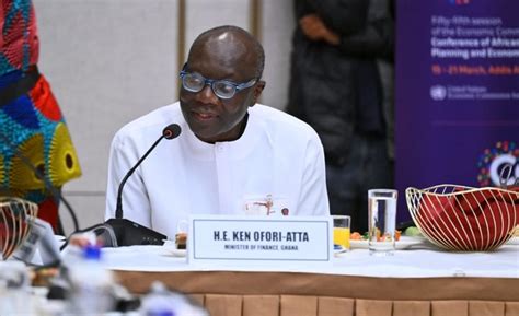 Ken Ofori Atta Hopeful Of Securing Financing Assurances After China