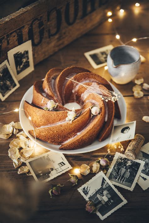 Bundt Cake Au Jasmin Gla Age Citron Bergamote Fraise Basilic