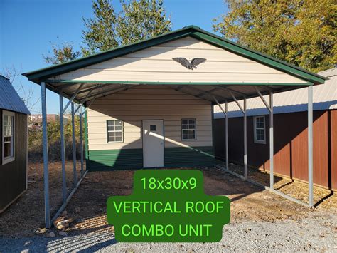 X X Vertical Roof Combo Unit Flying K Buildings