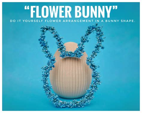 Flower Bunny Easter Decoration by MMM - MakerWorld