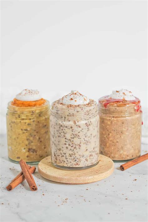 Overnight Oats With Protein Powder - 3 ways! - Finished with Salt