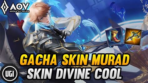 Gacha Skin Murad Sacred Blade Skin Divine Arena Of Valor Youtube