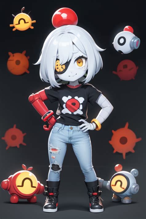 AI Art LoRA Model Nani Brawl Stars EXPERIMENTAL PixAI