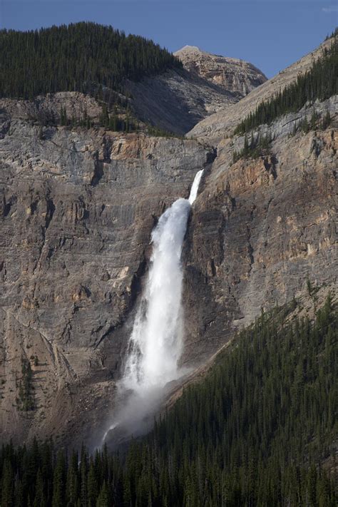 Hanging Valley and Takakkaw Falls (vertical) – Geology Pics