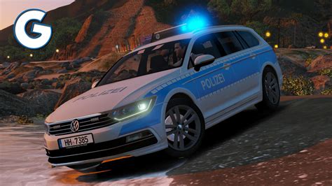 VW Passat B8 Polizei Hamburg ELS GTA5 Mods