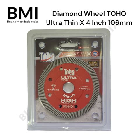 Jual Diamond Wheel Toho Ultra Thin X Dw Toho Inch Mata Potong