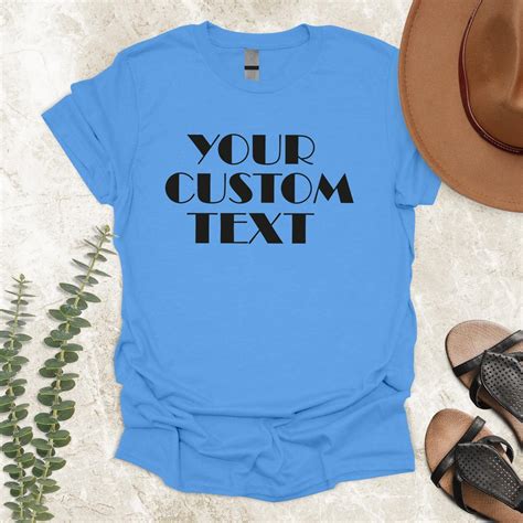 Custom Text T Shirt Personalized Shirt Your Own Design Sweatshirt